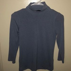 Forever21 Turtleneck 3/4 Sleeve Top